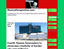 Tablet Screenshot of mexicoperspective.com